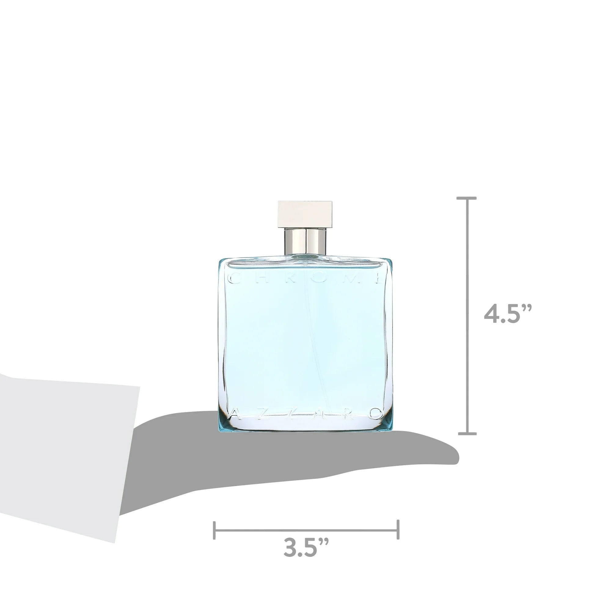 Azzaro Chrome Eau De Toilette Spray, Cologne for Men, 3.4 Oz