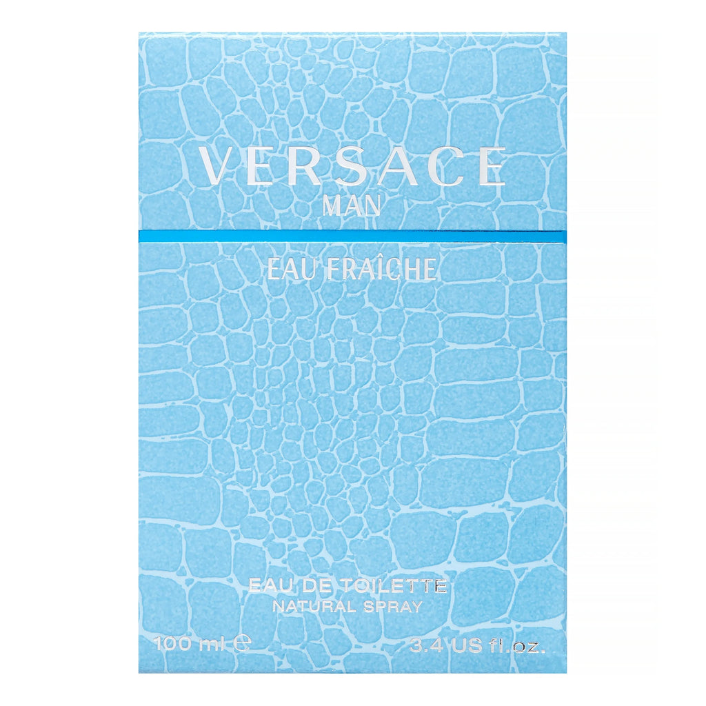 Versace Man Eau Fraiche- Eau De Toilette Spray 3.4 Oz