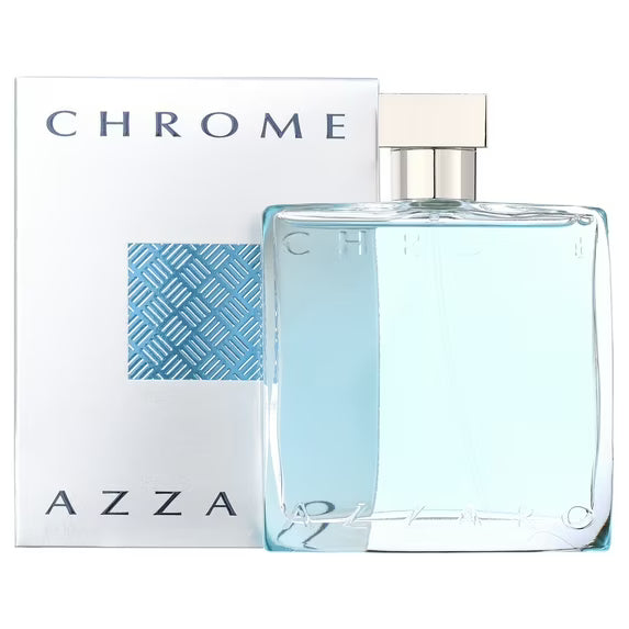Azzaro Chrome Eau De Toilette Spray, Cologne for Men, 3.4 Oz