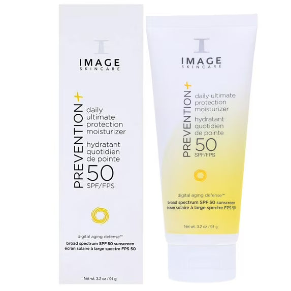 Image Skin Care Prevention+ Daily Ultimate Protection Moisturizer, SPF 50, 3.2 Oz