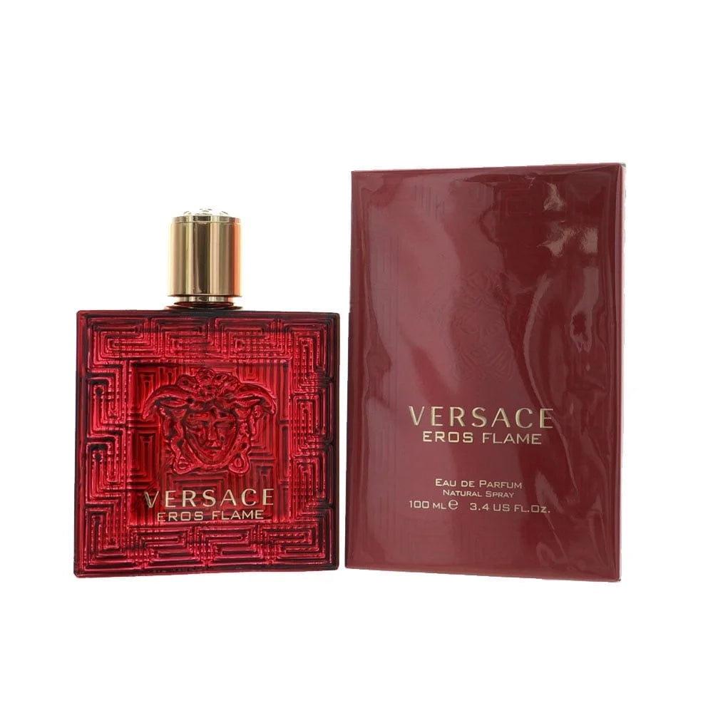 Versace Eros Flame Eau de Parfum Spray Cologne for Men, 3.4 oz