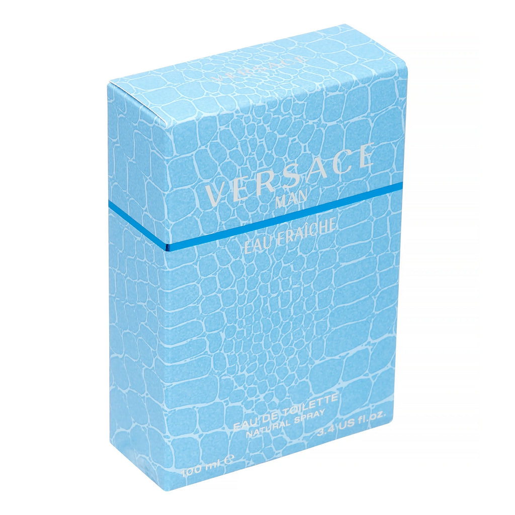 Versace Man Eau Fraiche- Eau De Toilette Spray 3.4 Oz