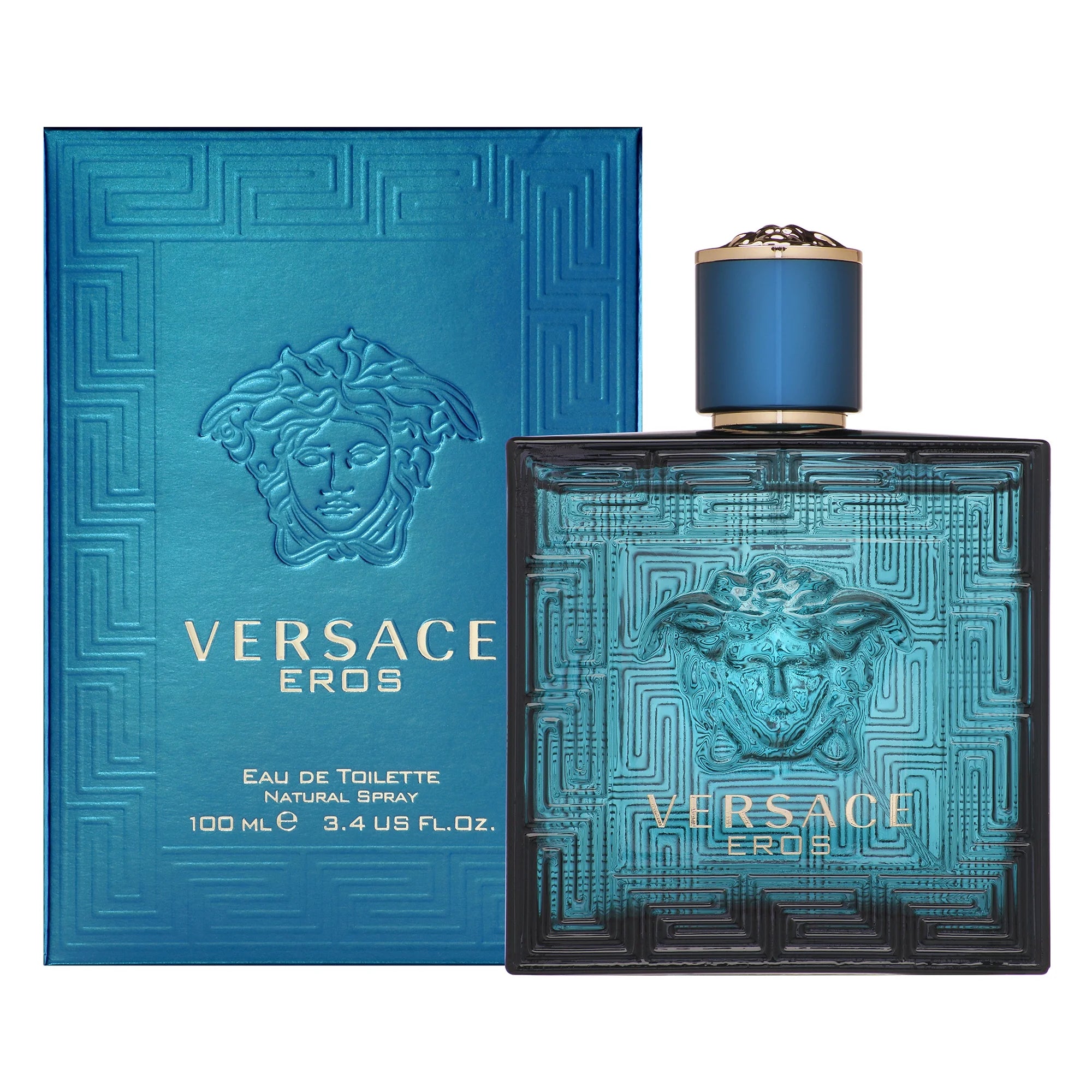 Versace Eros for Men 3.4 oz Eau de Toilette Spray